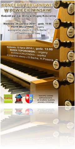 koncerty organowe w Długiej Kościelnej